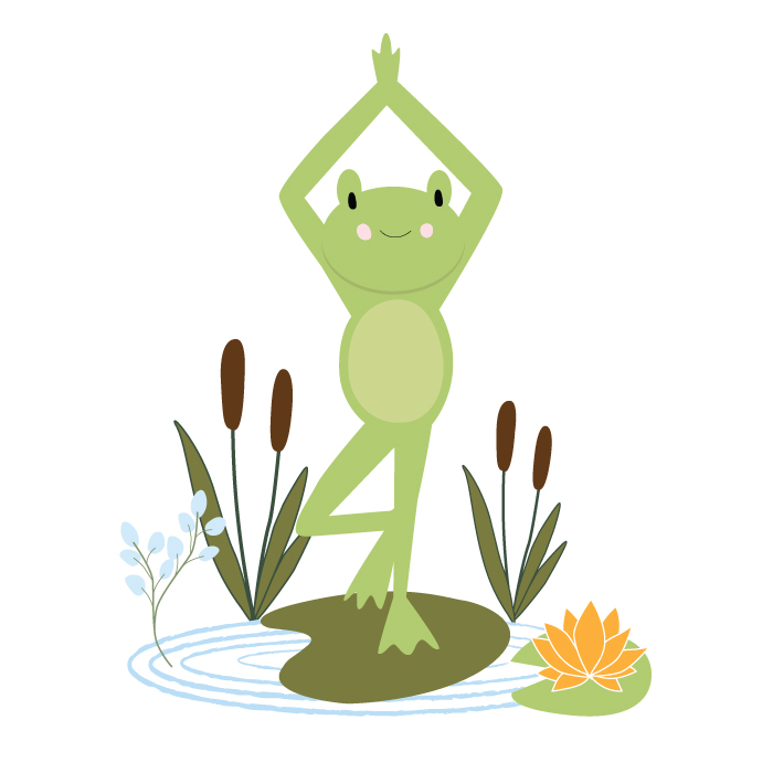 Tree Frog Pose