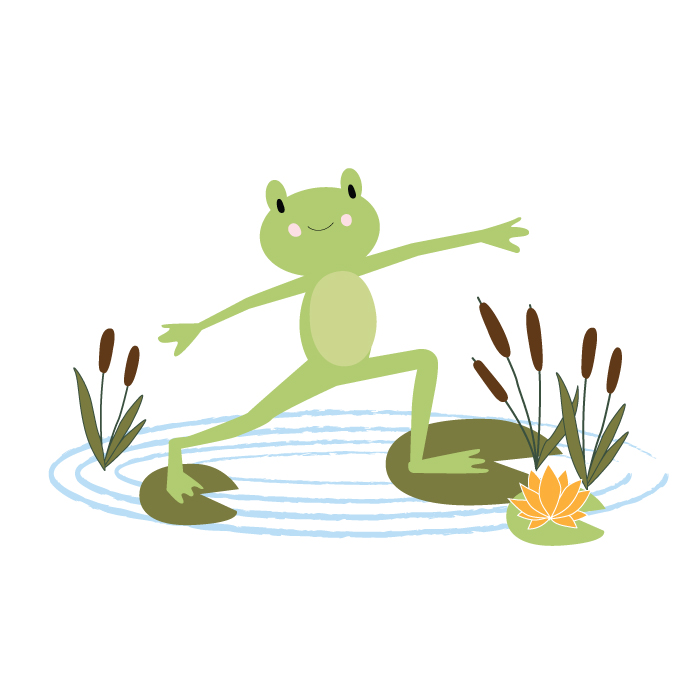 Warrior Frog Pose