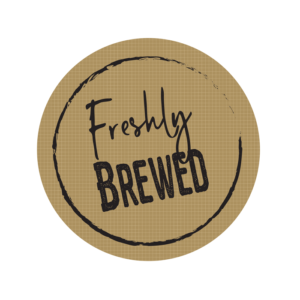 Freshly Brewed Circle Logo