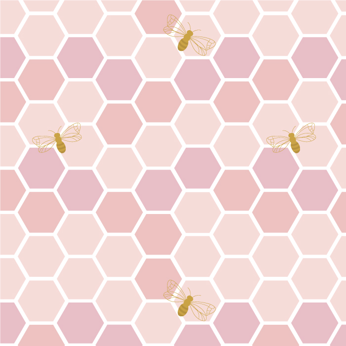 Pretty Pink Bees