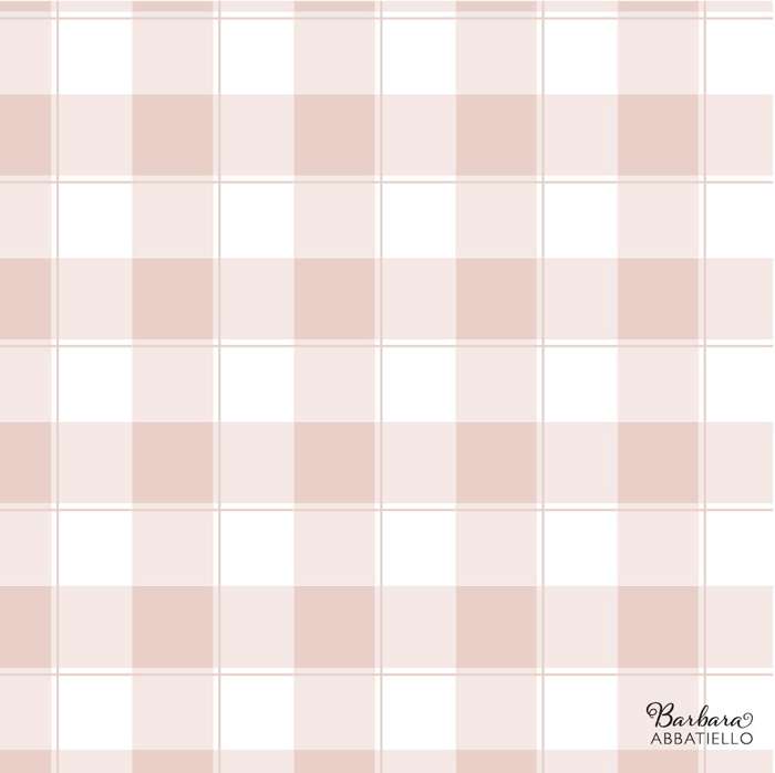 Pink Plaid Line