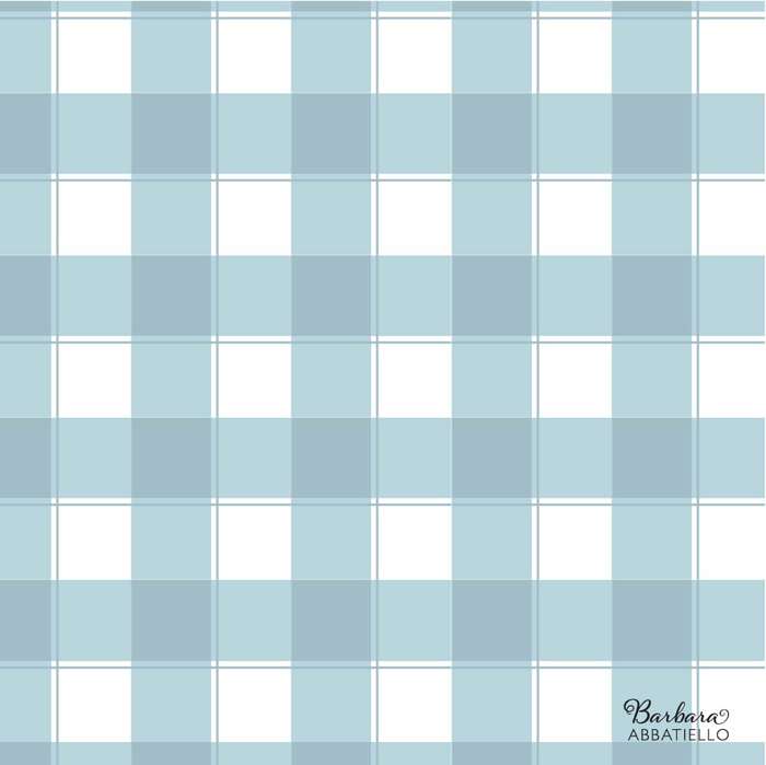 Blue Plaid Line