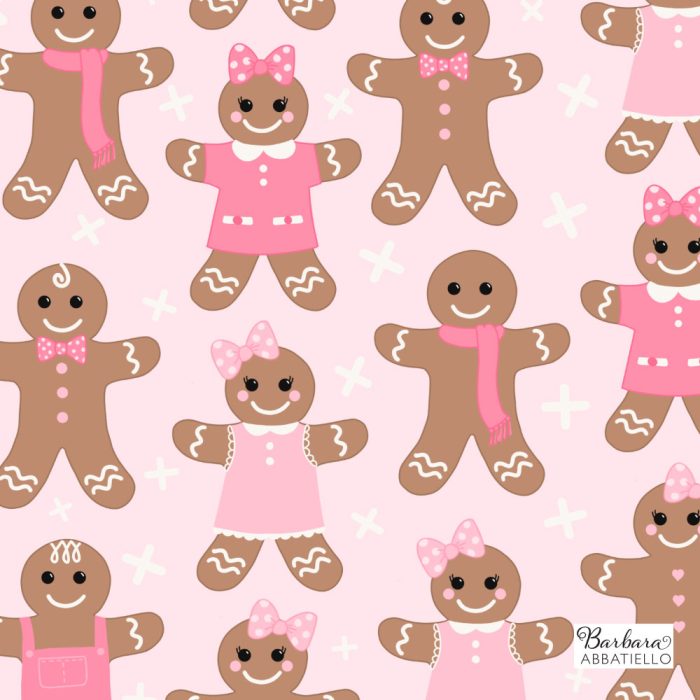 Pink Gingerbread