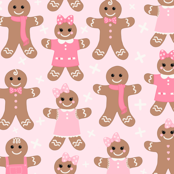 Pink Gingerbread