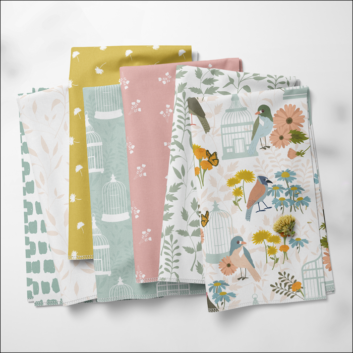 Gilded Garden Fabric