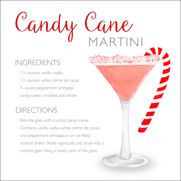 Candy Cane Martini