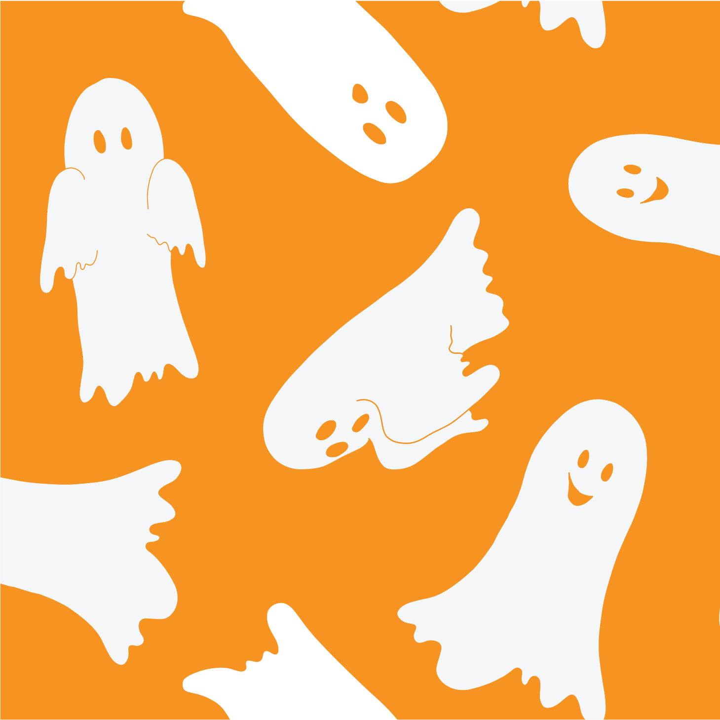 Ghosts on Orange