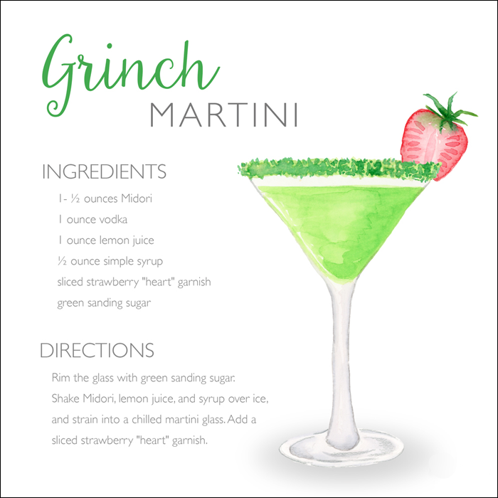 Grinch Martini