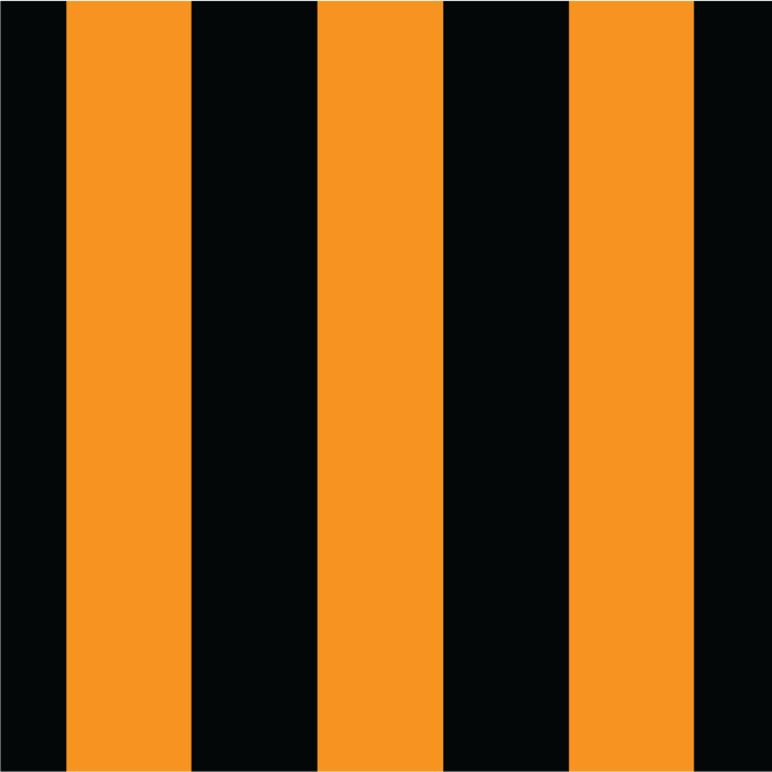 Orange and Black Stripes