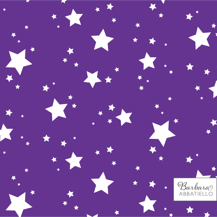 Whites stars on purple