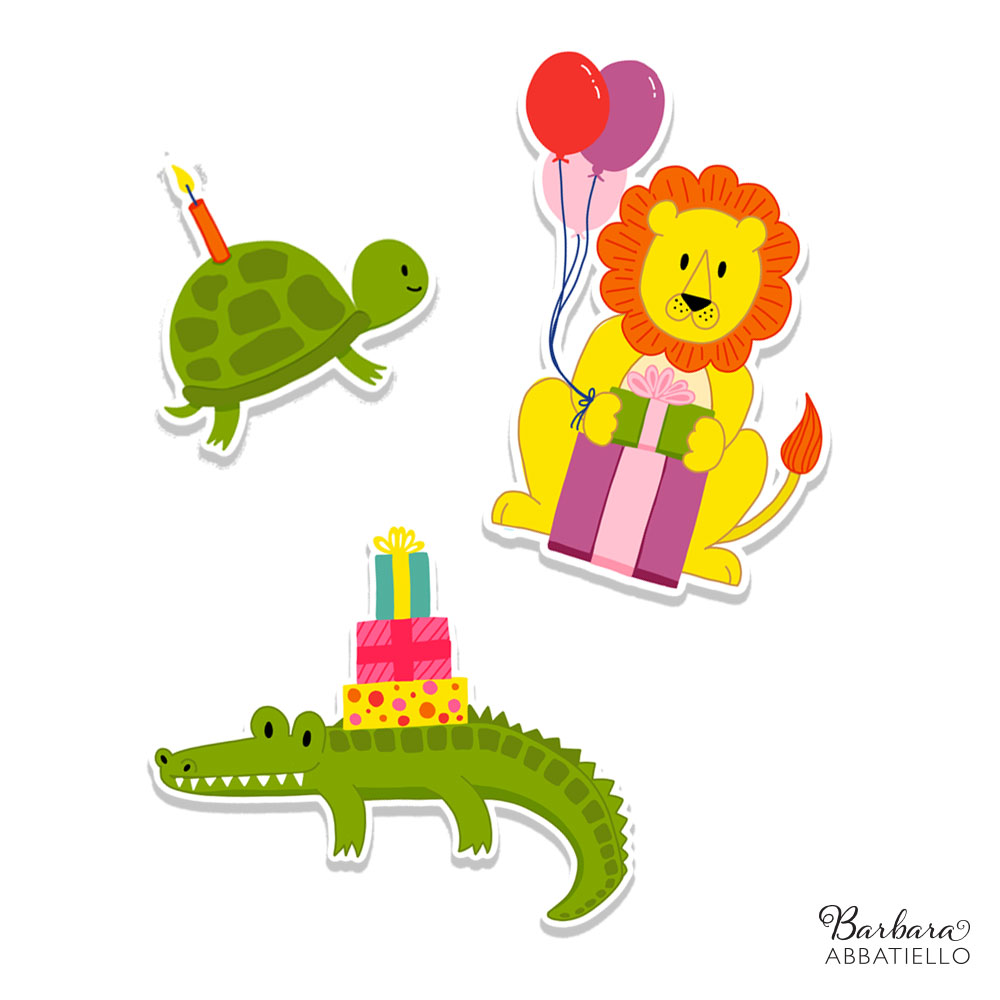 Party Animal Tags