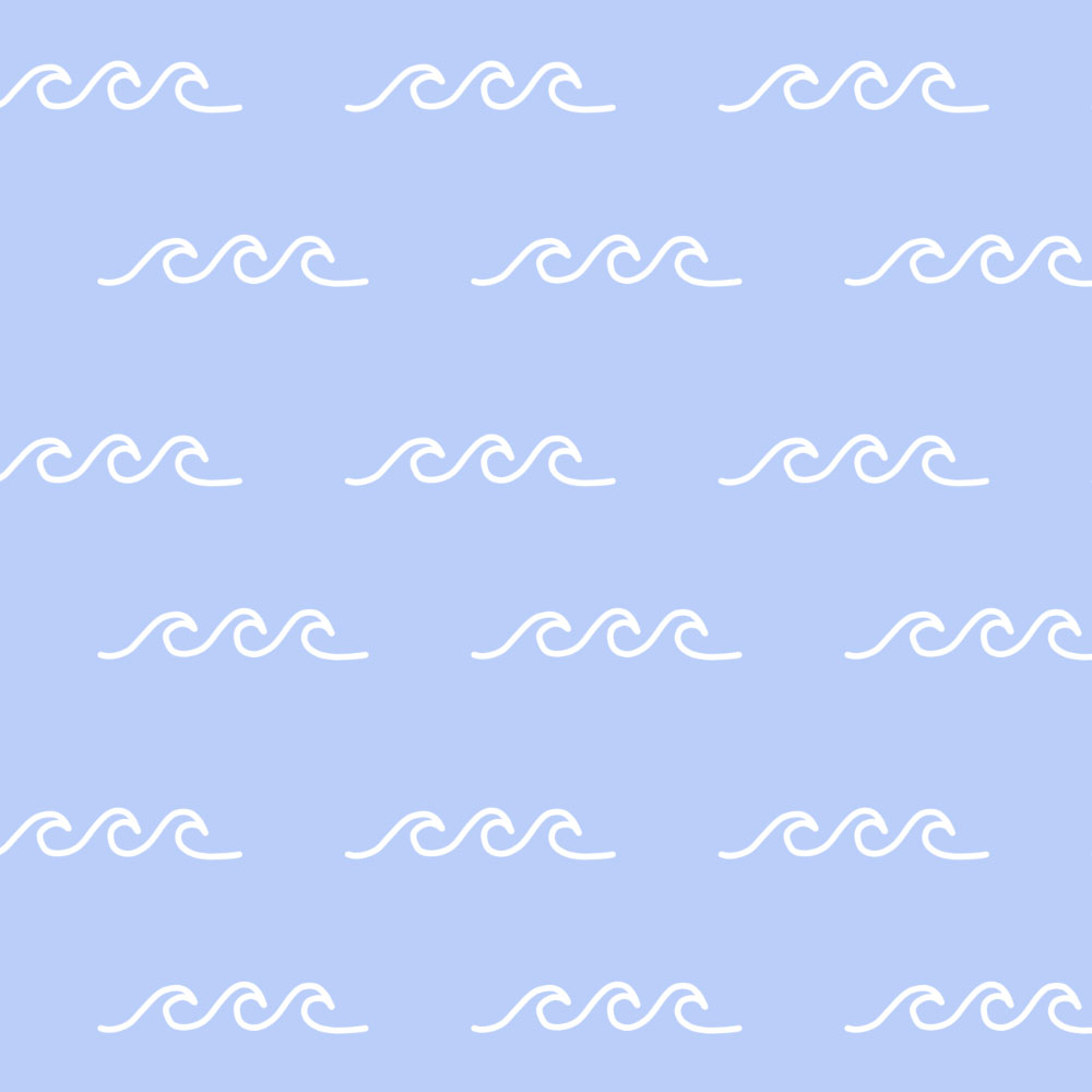 Waves on Blue