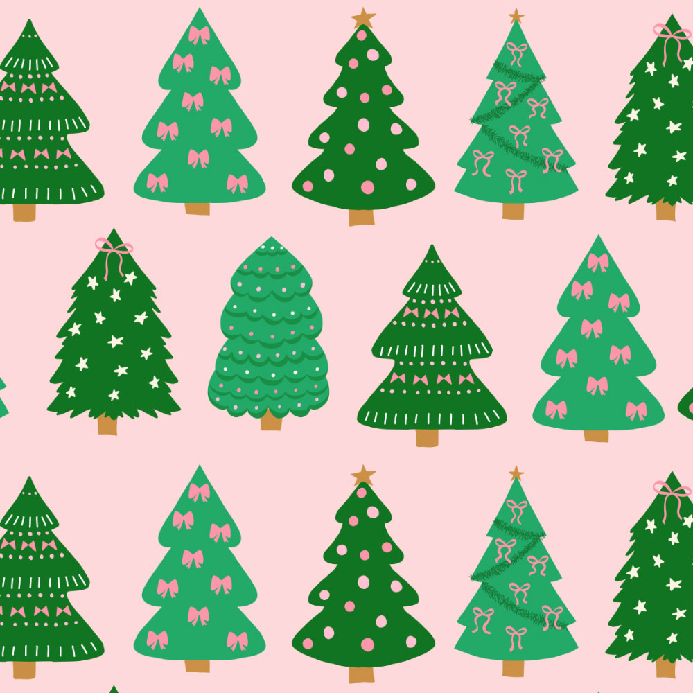 Trees on Pink