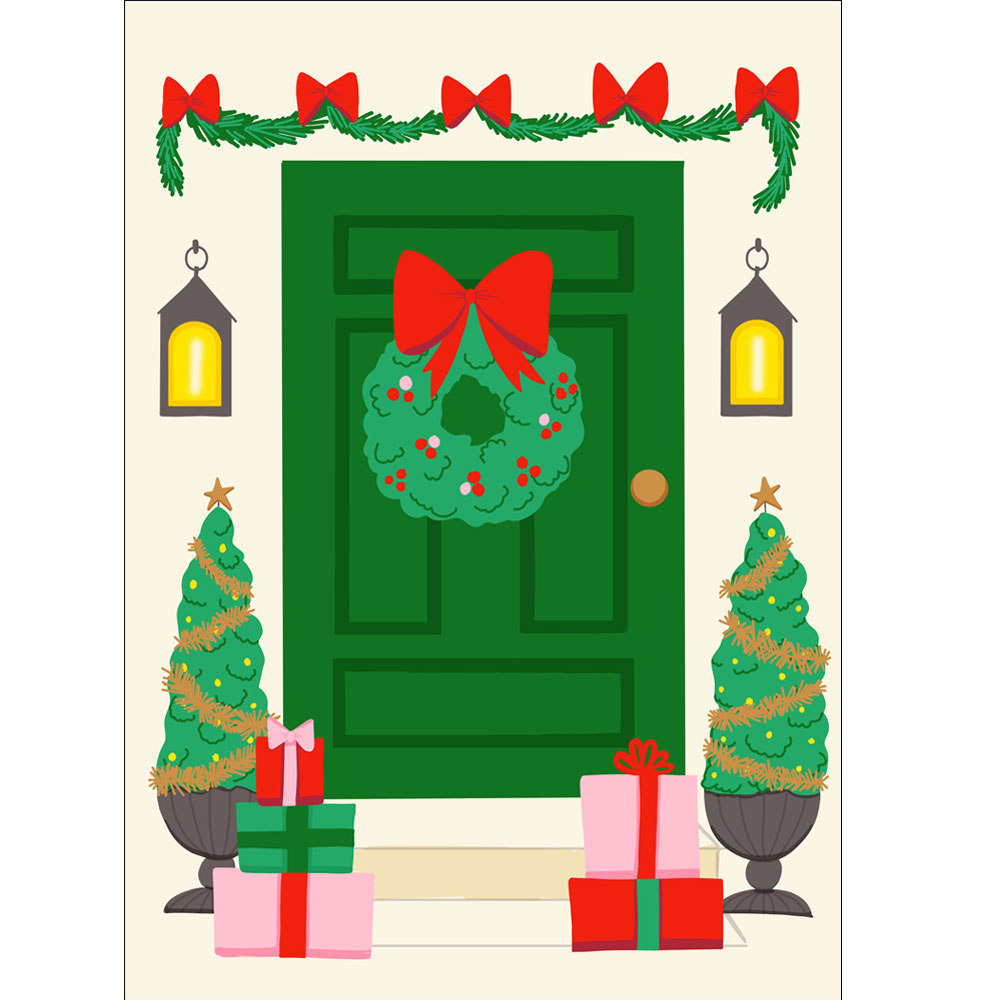 Christmas Front Door
